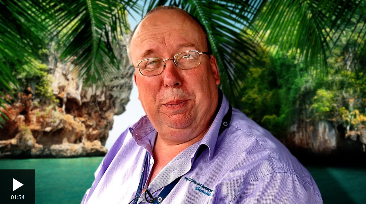 The Gatwick bus driver who sends holidaymakers home happy